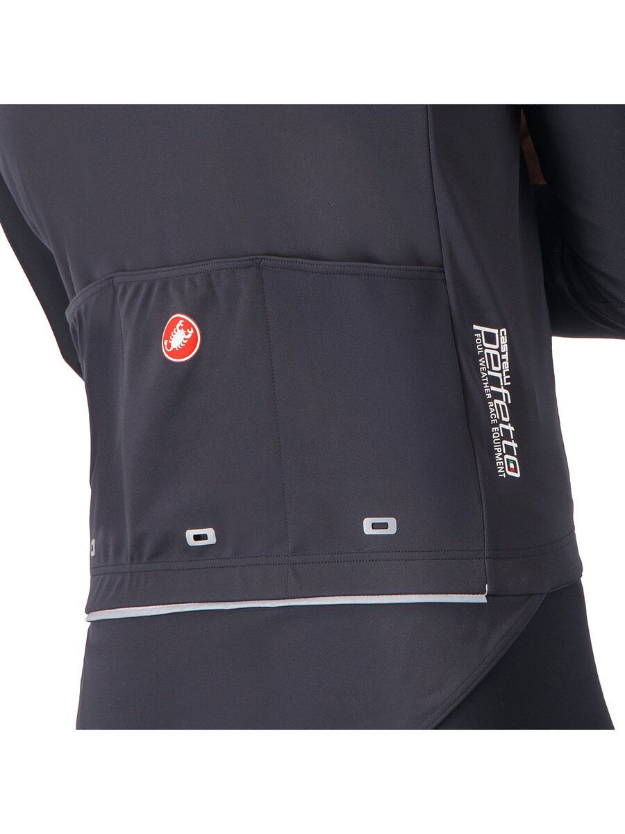Castelli Perfetto RoS 3 Jacket, light black/silver reflex - Bild 4
