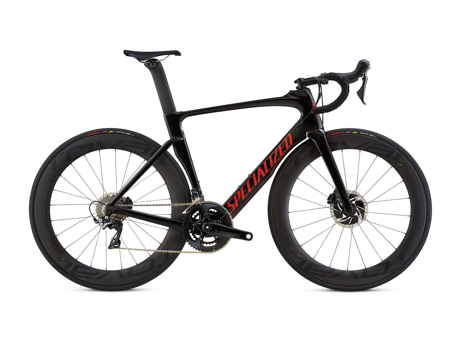 Specialized Venge Pro Disc, chameleon green/tarmac black fade/rocket red/clean - Bild 1