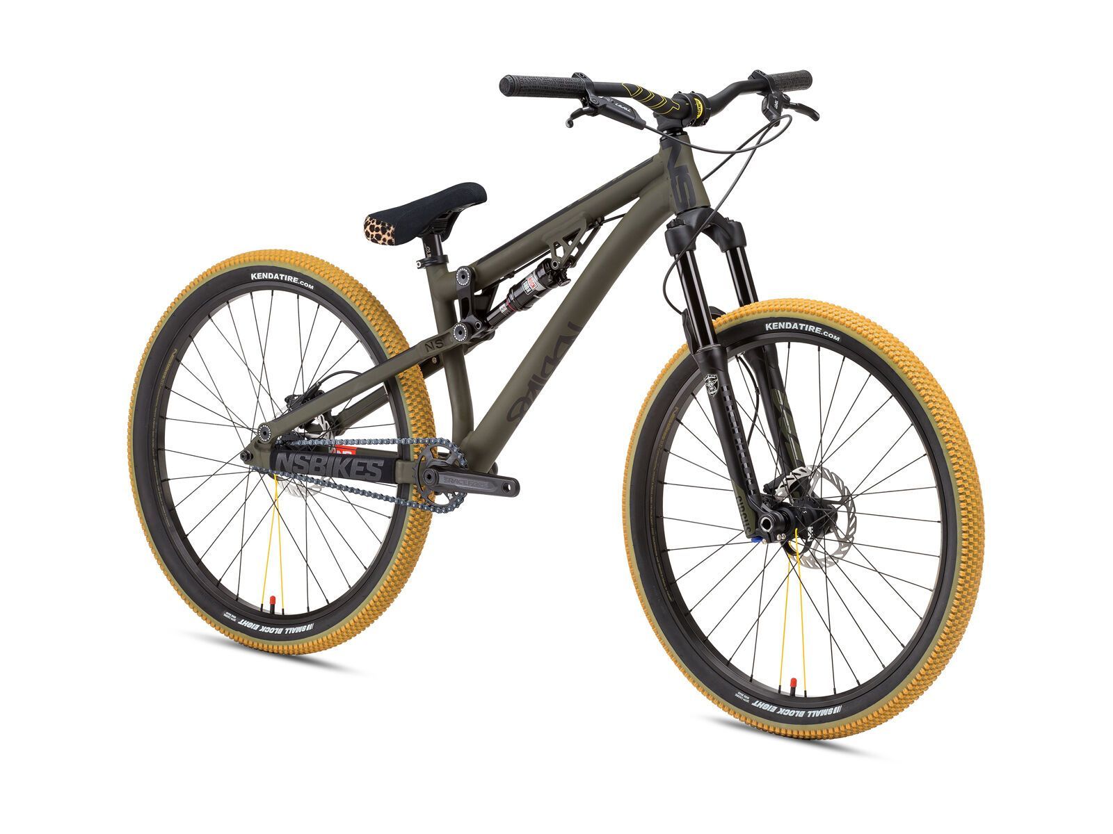 NS Bikes Soda Slope, army green | BIKER-BOARDER.DE