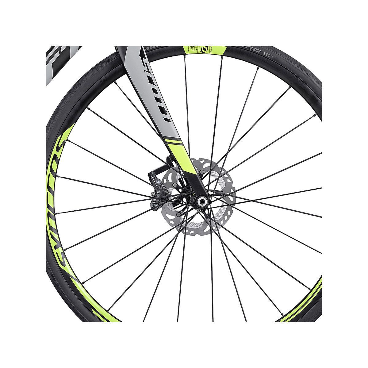 Scott Solace 10 Disc, black/grey/yellow - Bild 4