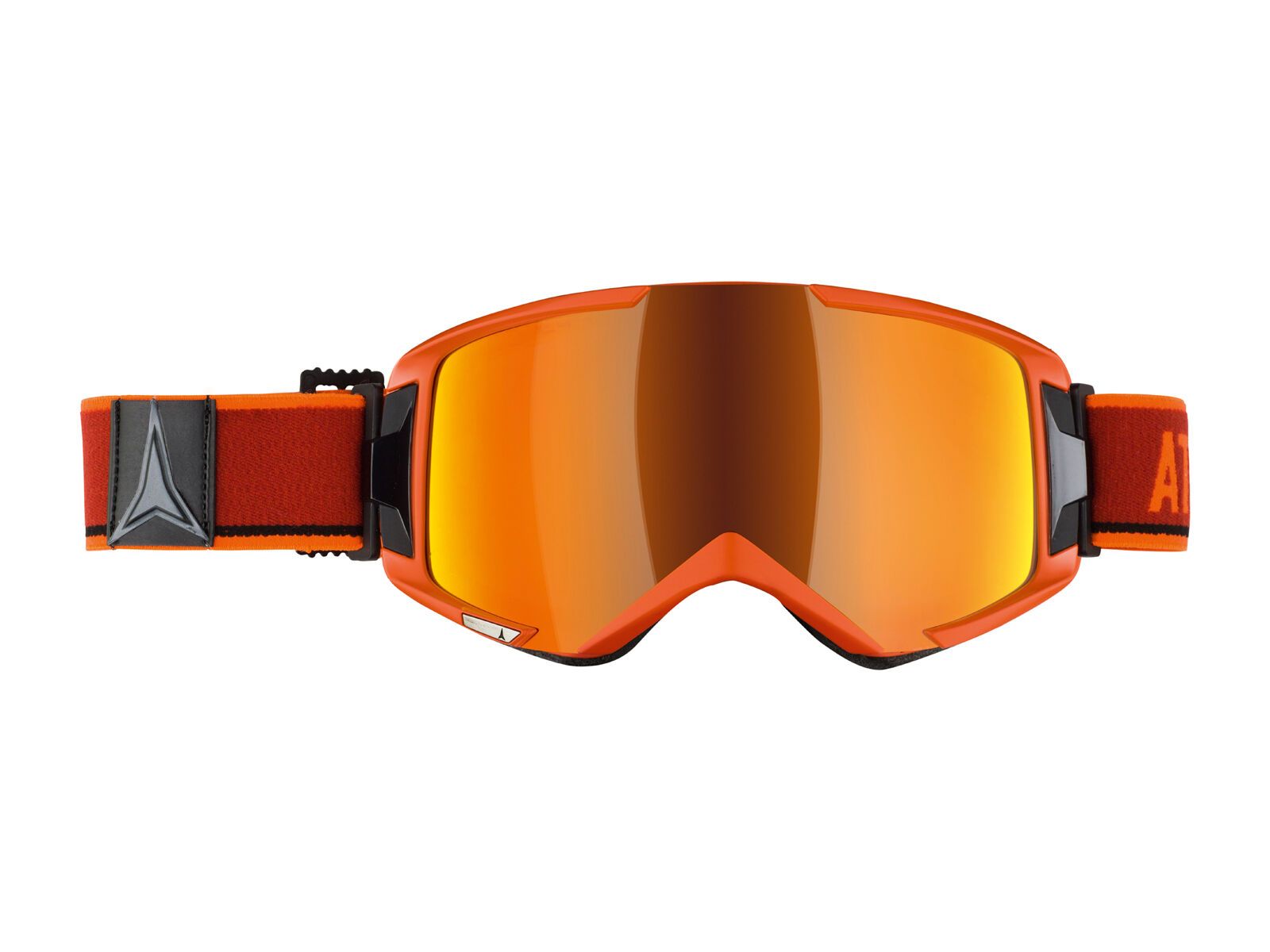 Atomic SAVOR3 M inkl. X-Lens Wechselscheibe, black/Lens: mid red, orange - Bild 1