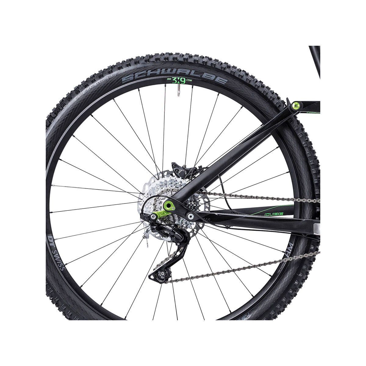 Cube Stereo 140 Super HPC Race 29, carbon/green - Bild 4