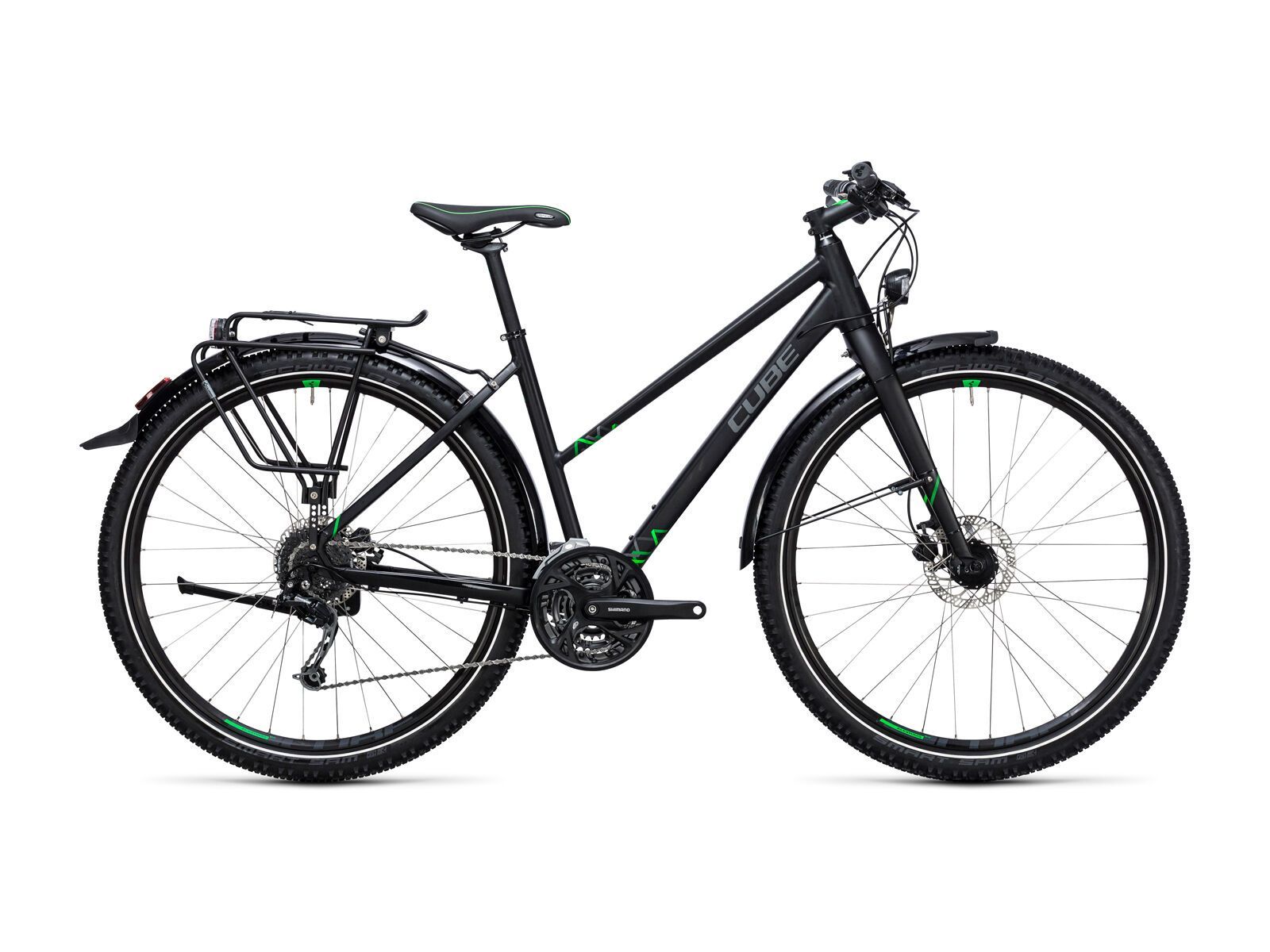 Cube Travel Trapeze, black´n´green - Bild 1