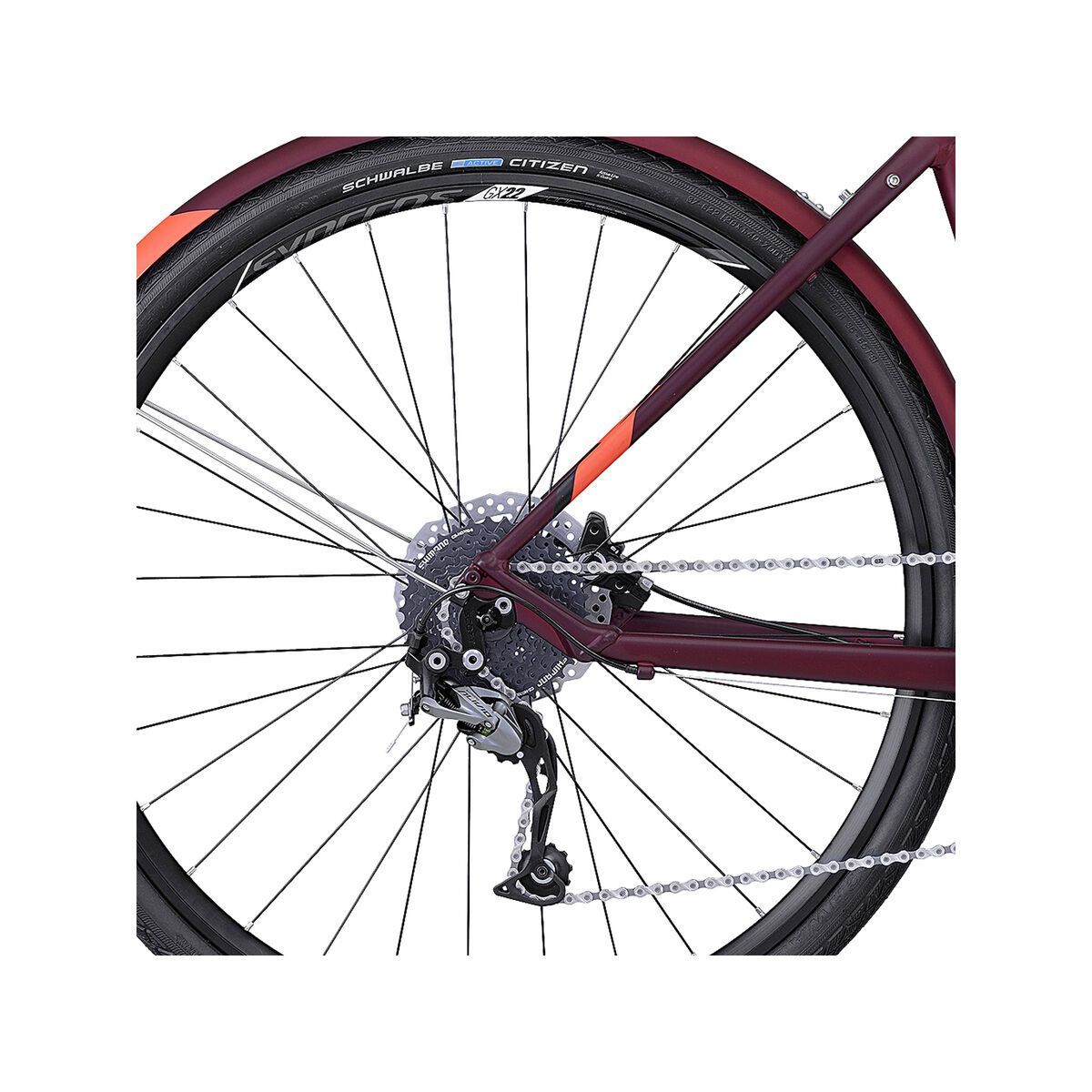 Scott Sub Speed 20, bordeaux/orange - Bild 4