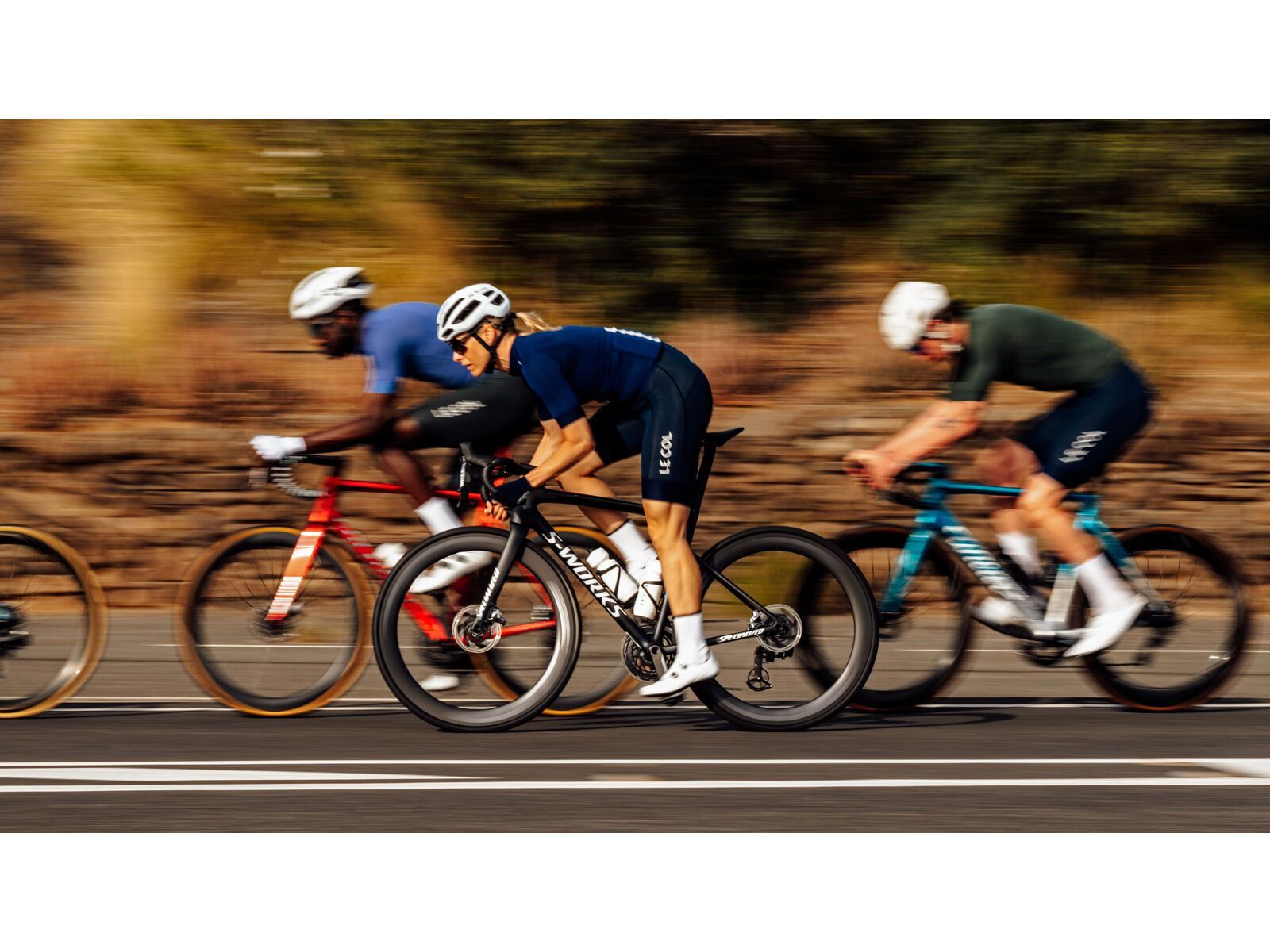 Le Col Womens Pro Bib Shorts II, navy/white - Bild 10