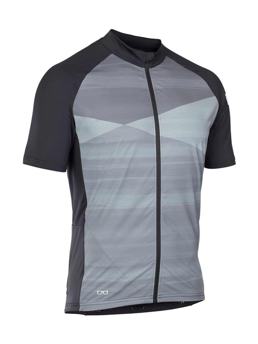 ION Tee Full Zip SS Paze, black - Bild 1