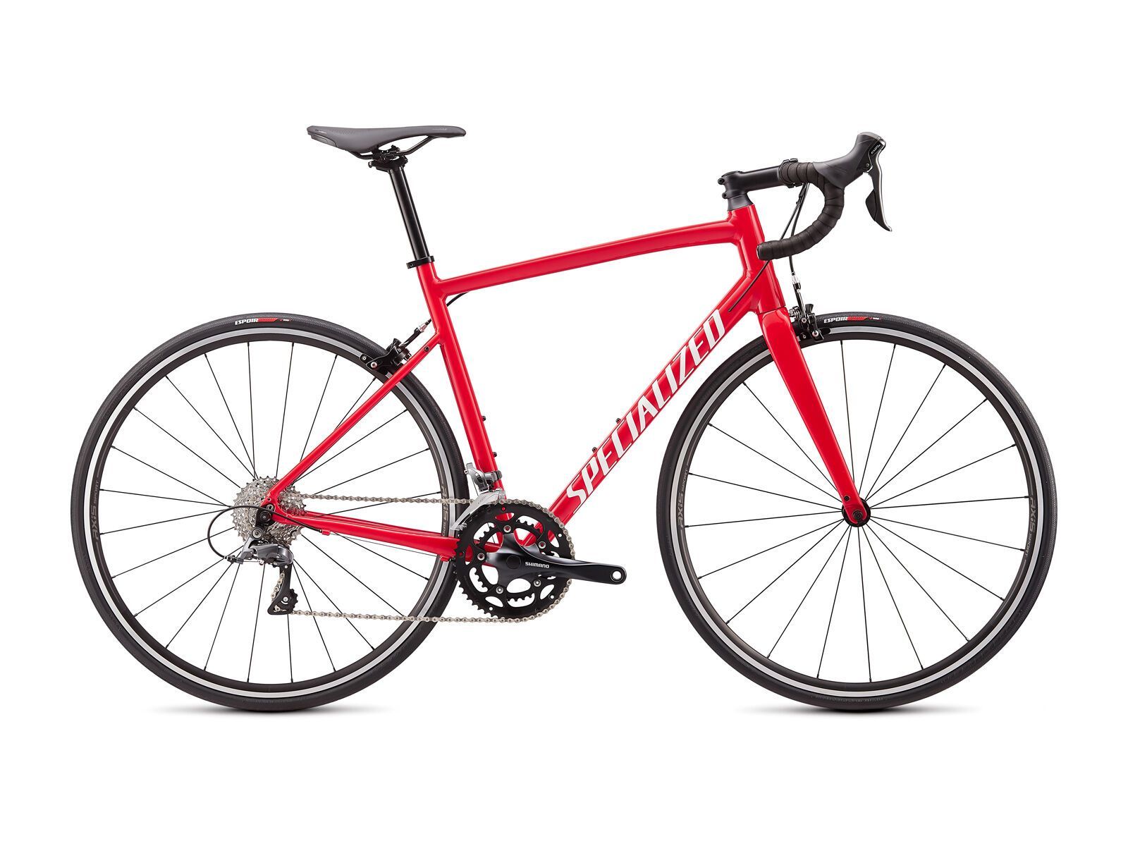 Specialized Allez, gloss flo red/white clean - Bild 1