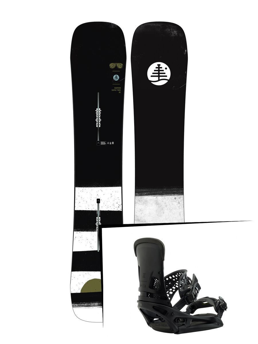 Set: Burton Family Tree Trick Pilot 2019 + Burton Malavita EST brackish - Bild 1