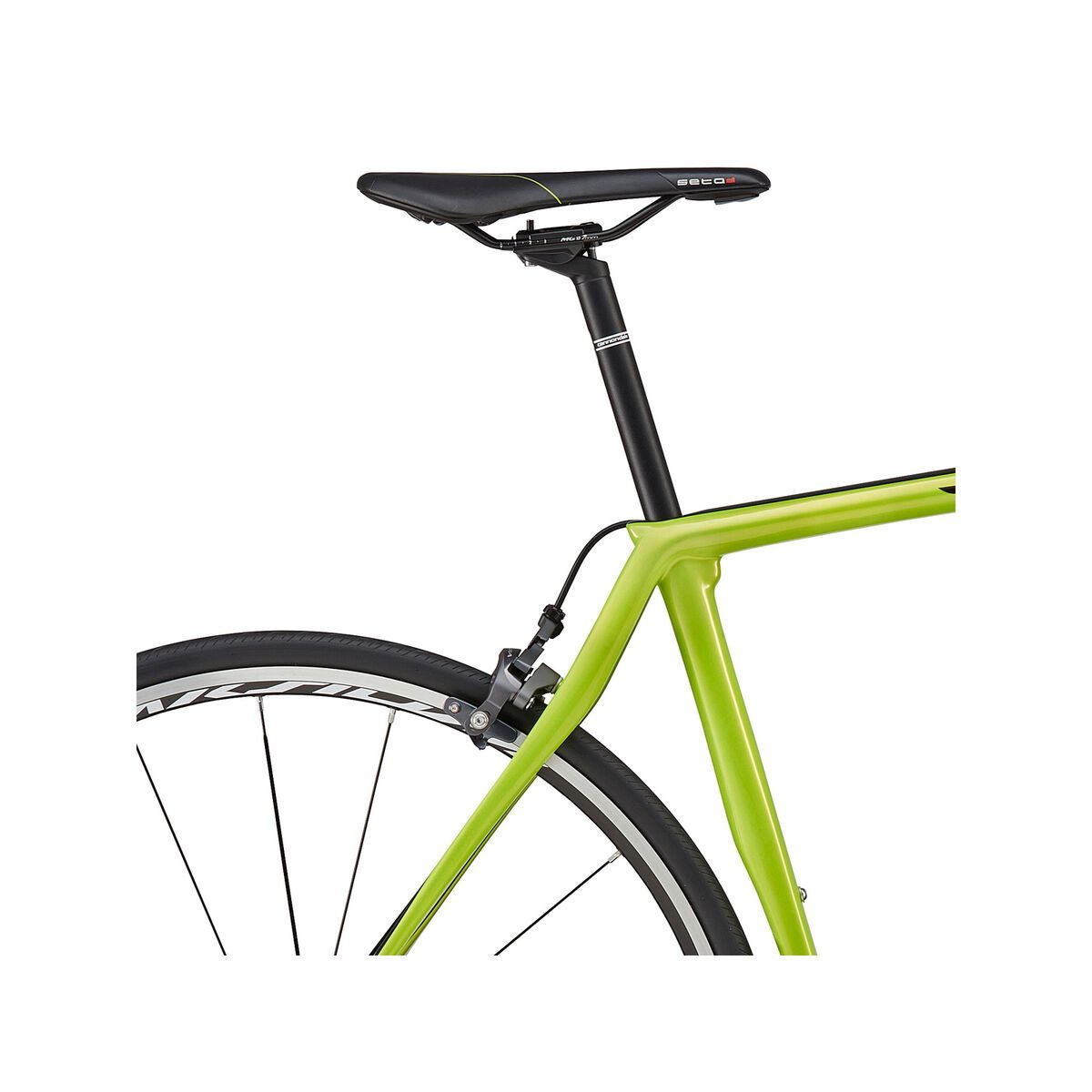 Cannondale Synapse Carbon Ultegra, acid green w/ jet black and charcoal gray, gloss - AGR - Bild 5