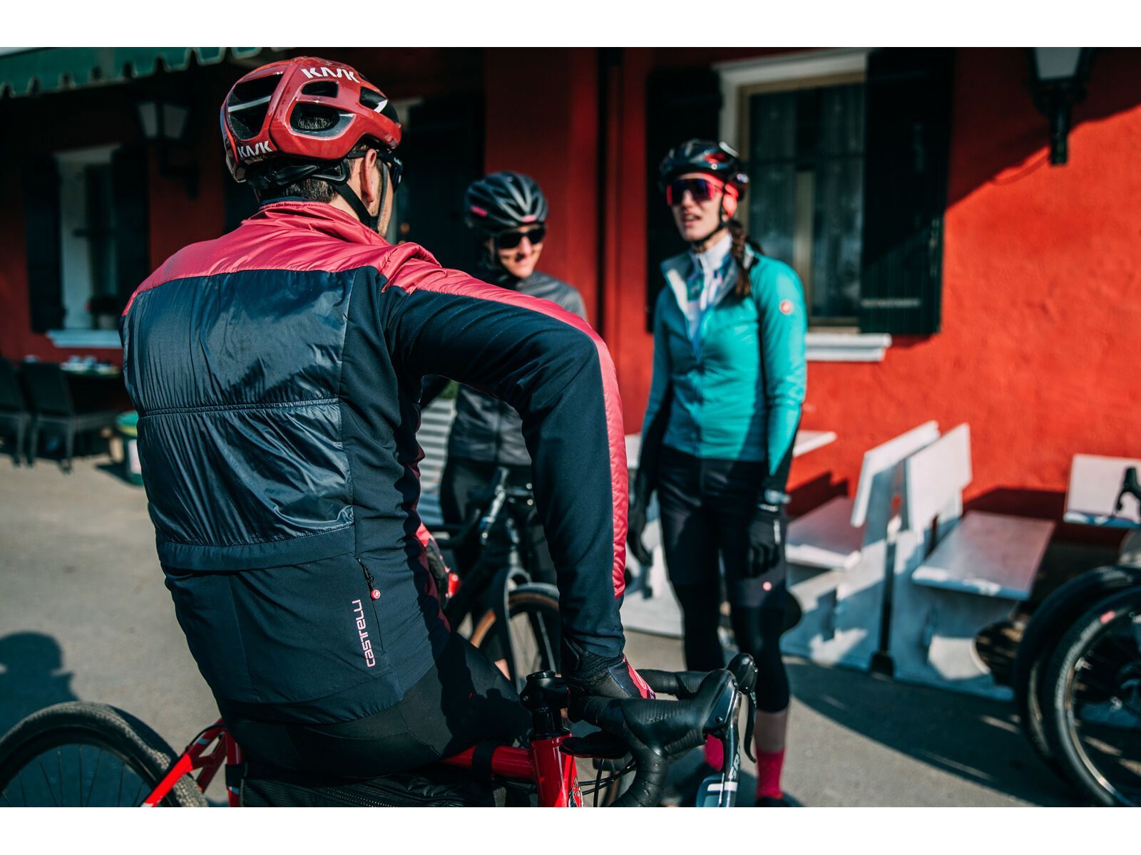 Castelli Unlimited Puffy Jacket, bordeaux/indigo - Bild 14