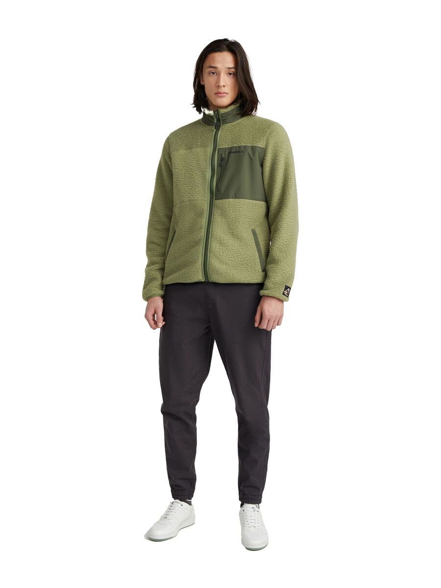 O’Neill Sherpa FZ Fleece, deep lichen green - Bild 7