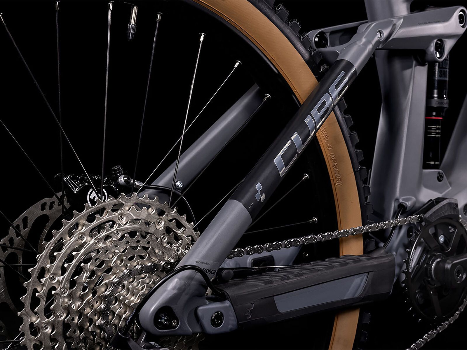 Cube Stereo Hybrid 160 HPC Race 625 27.5, grey´n´metal - Bild 5