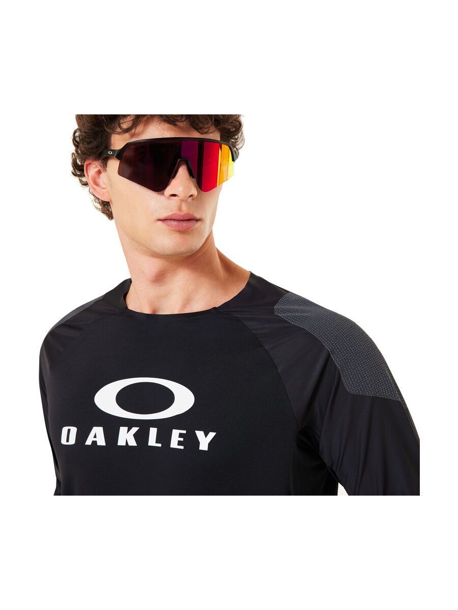 Oakley Seeker Edge LS Jersey, blackout - Bild 8