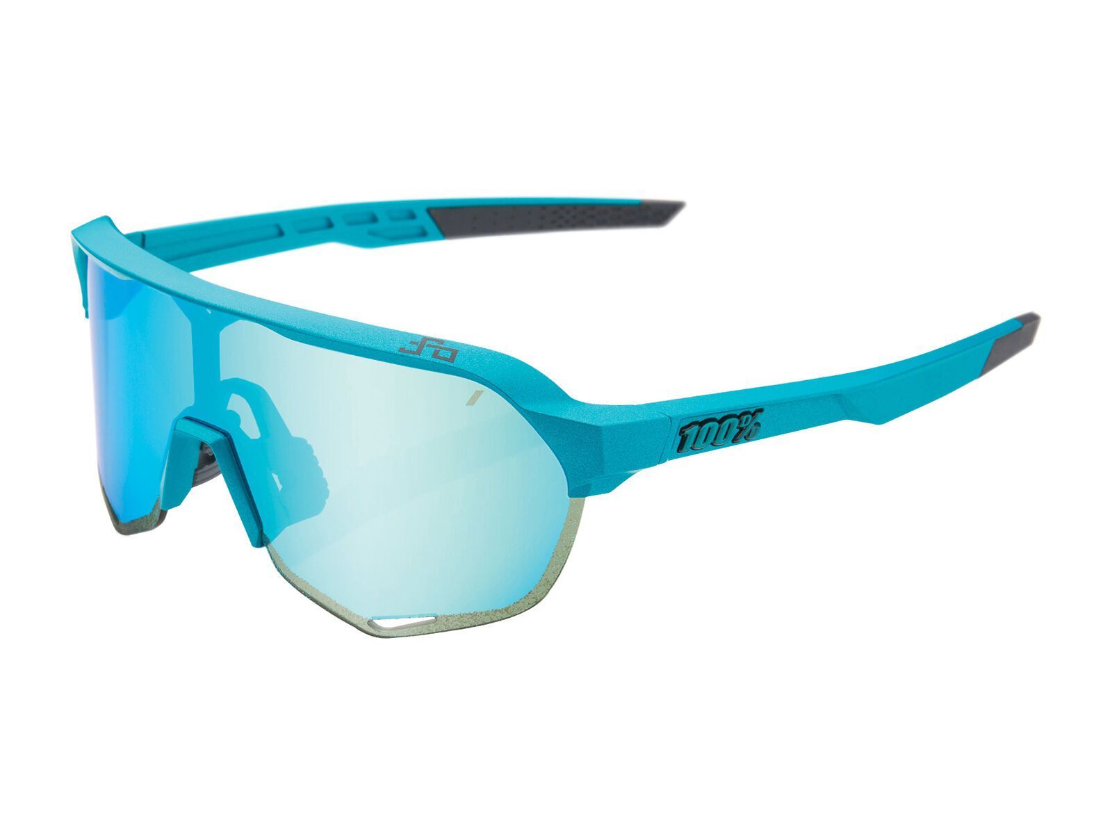 100% S2 Peter Sagan LE inkl. WS, blue topaz/Lens: multilayer mirror - Bild 1