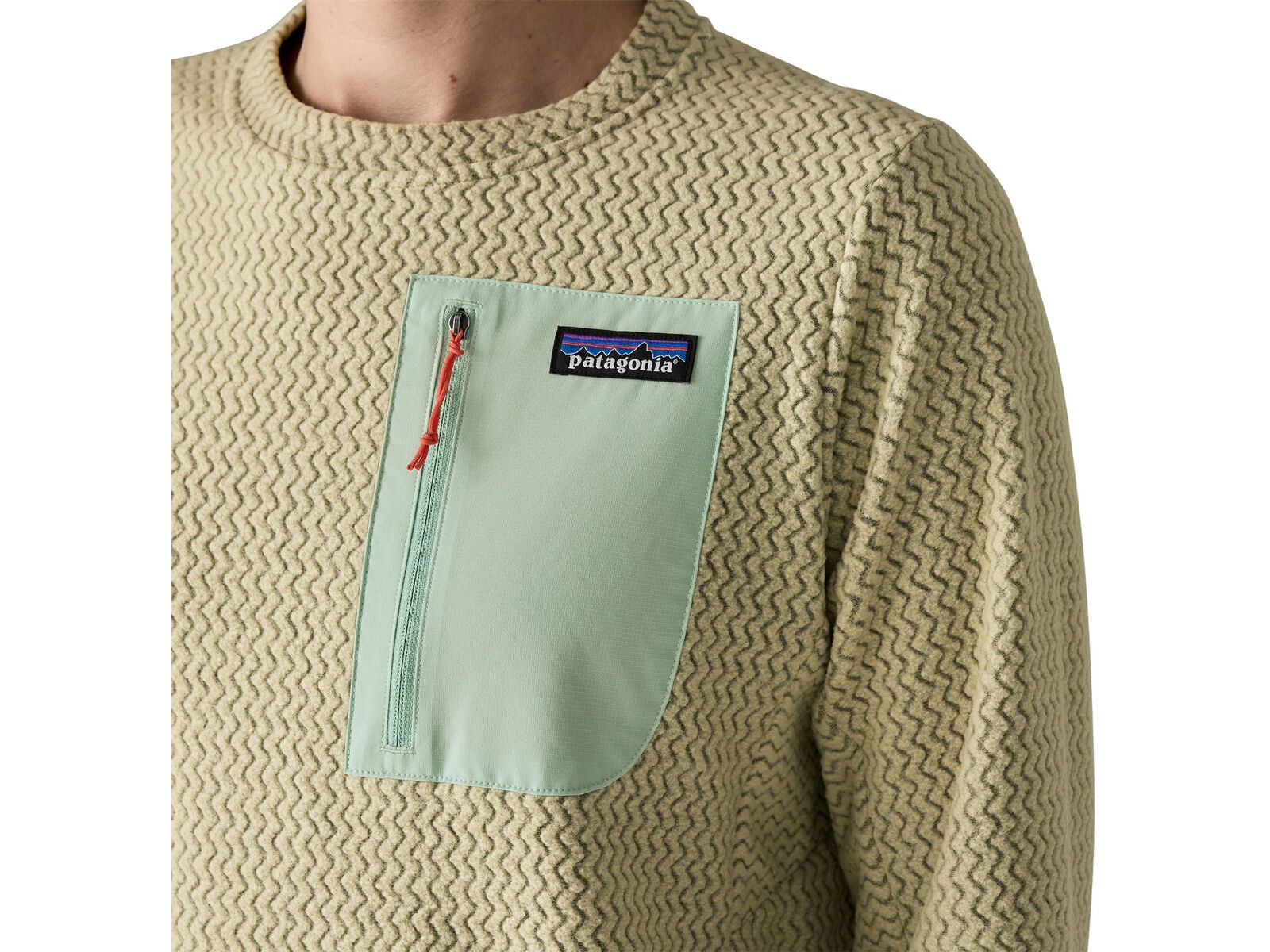 Patagonia Women's R1 Air Crew, weathered stone - Bild 6