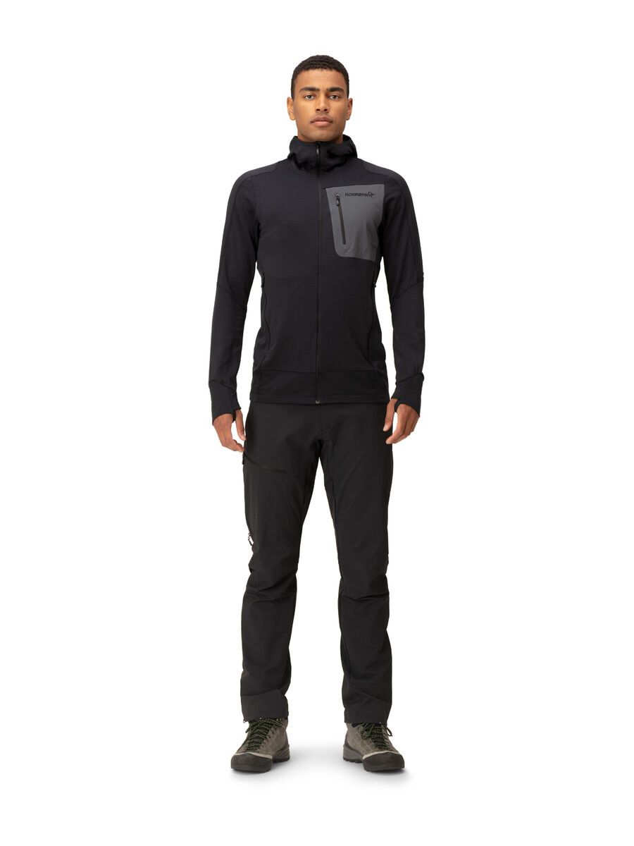 Norrona falketind Power Grid Hood M's, caviar - Bild 3