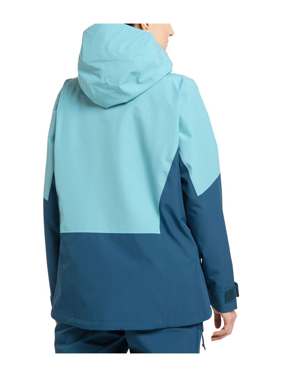 Haglöfs Lumi Jacket Women, dark ocean/frost blue - Bild 4