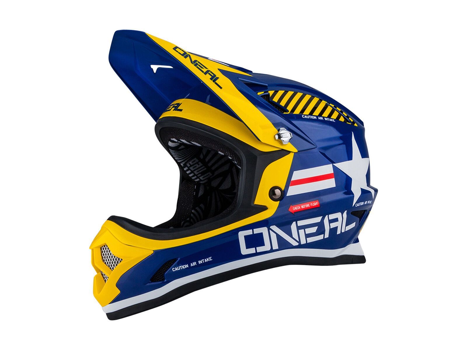 ONeal Fury Fidlock DH Helmet Evo Afterburner, blue - Bild 1