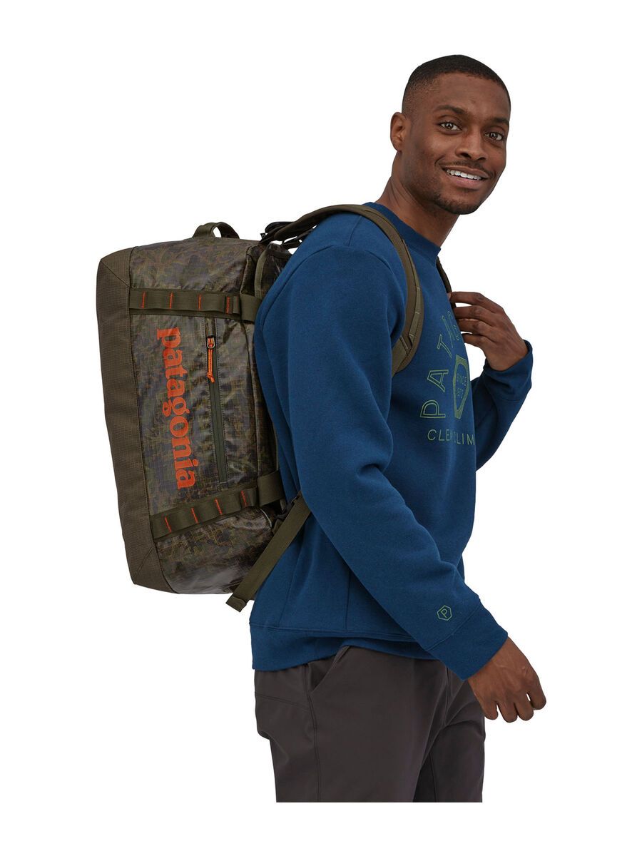 Patagonia Black Hole Duffel 40L, lichen: basin green - Bild 3