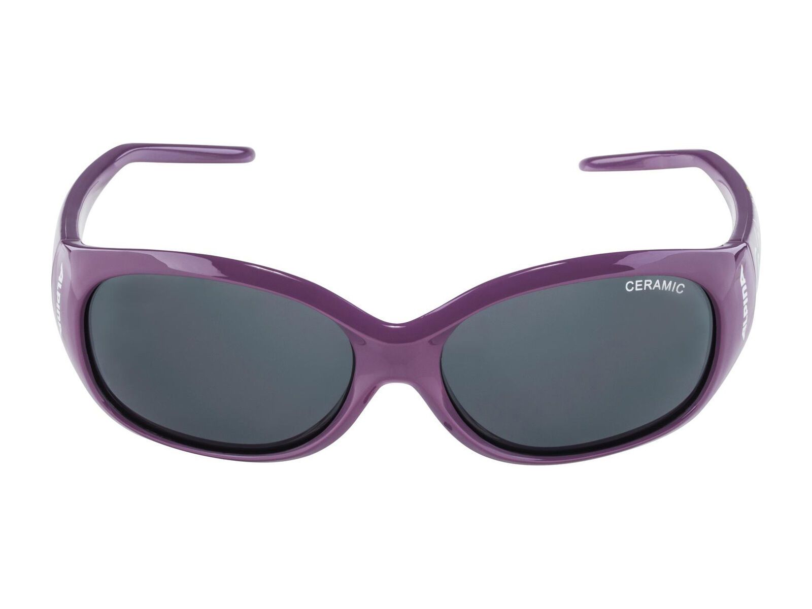 Alpina Flexxy Kids, purple flower/Lens: ceramic black - Bild 2