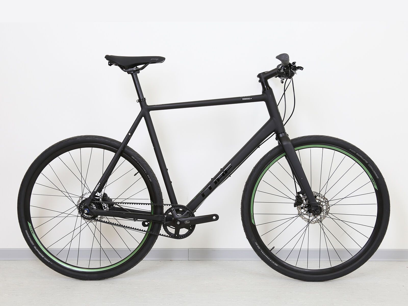 *** 2. Wahl *** Cube Hyde Race 2020, black´n´green - Urbanbike | Größe 62 cm - Bild 2