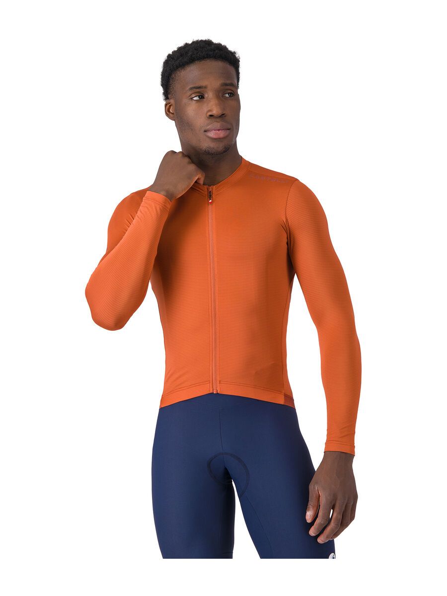 Castelli Espresso 2 Long Sleeve Jersey, paprika - Bild 2