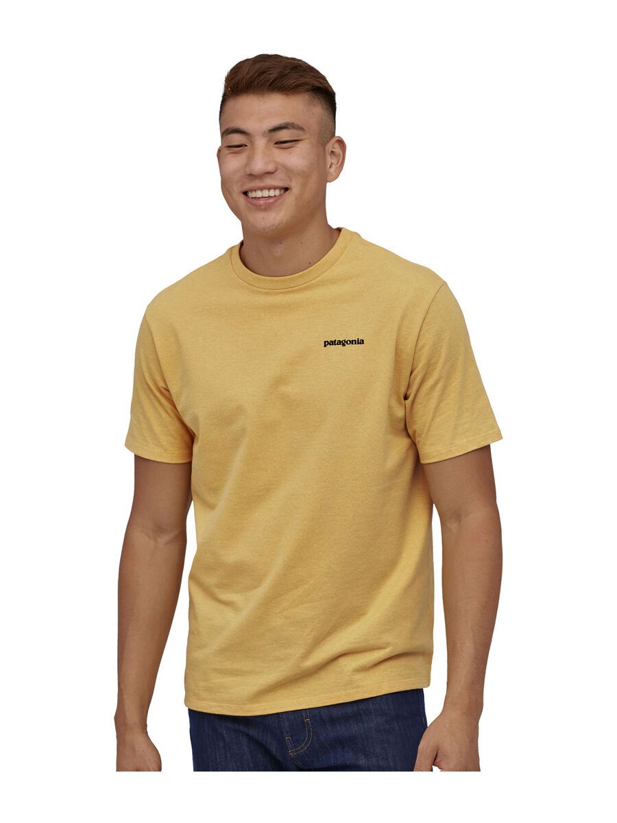 Patagonia Men's P-6 Logo Responsibili-Tee, surfboard yellow - Bild 5