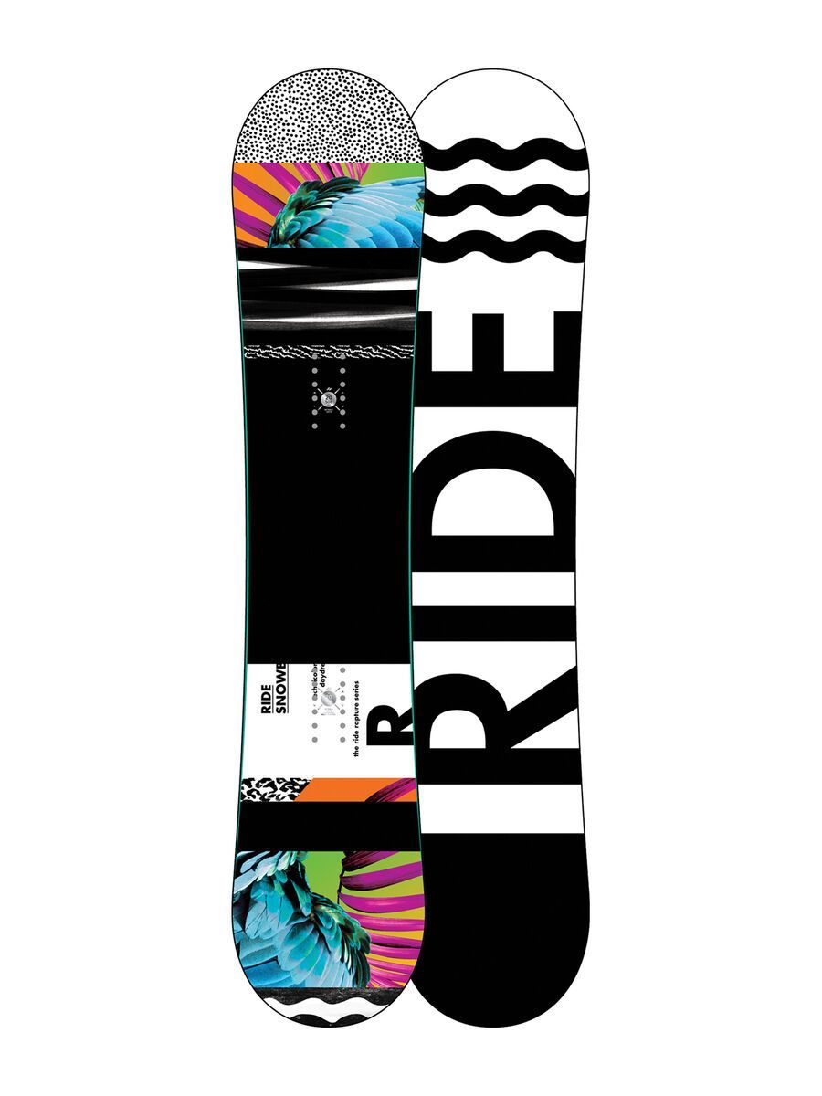 Set: Ride Rapture 2017 + Flow Haylo 2017, black - Snowboardset - Bild 2