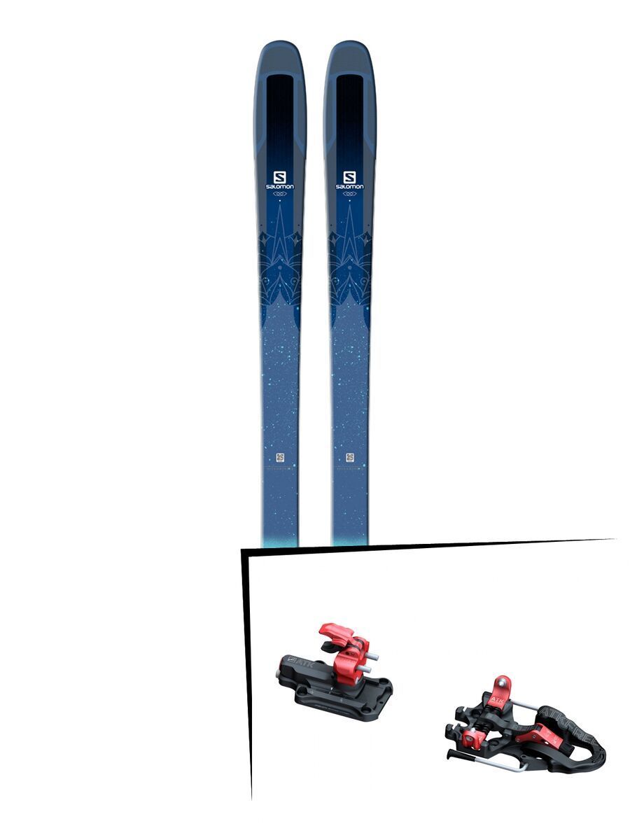Set: Salomon QST Lux 92 2018 + ATK Raider 12 2.0 - Bild 1