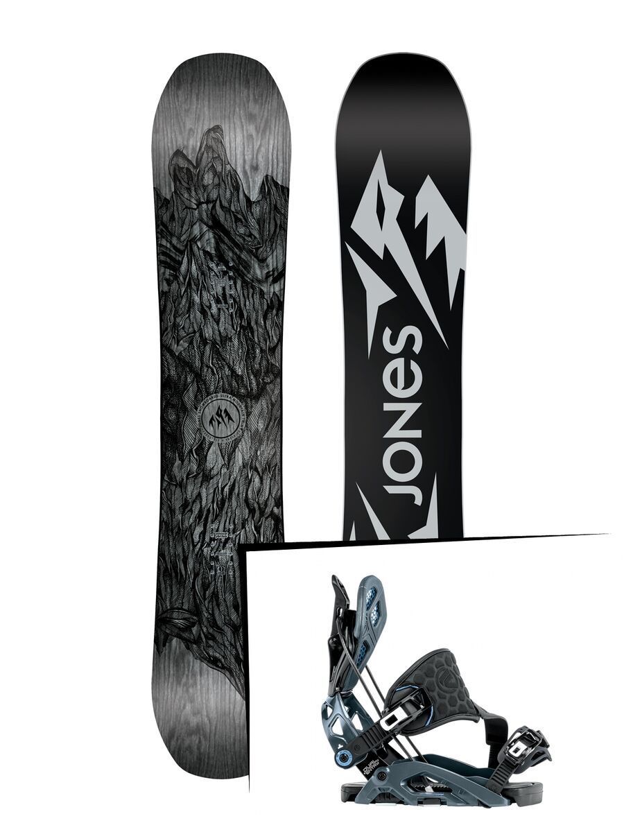 Set: Jones Ultra Mountain Twin 2019 + Flow Fuse-GT (1908445S) - Bild 1