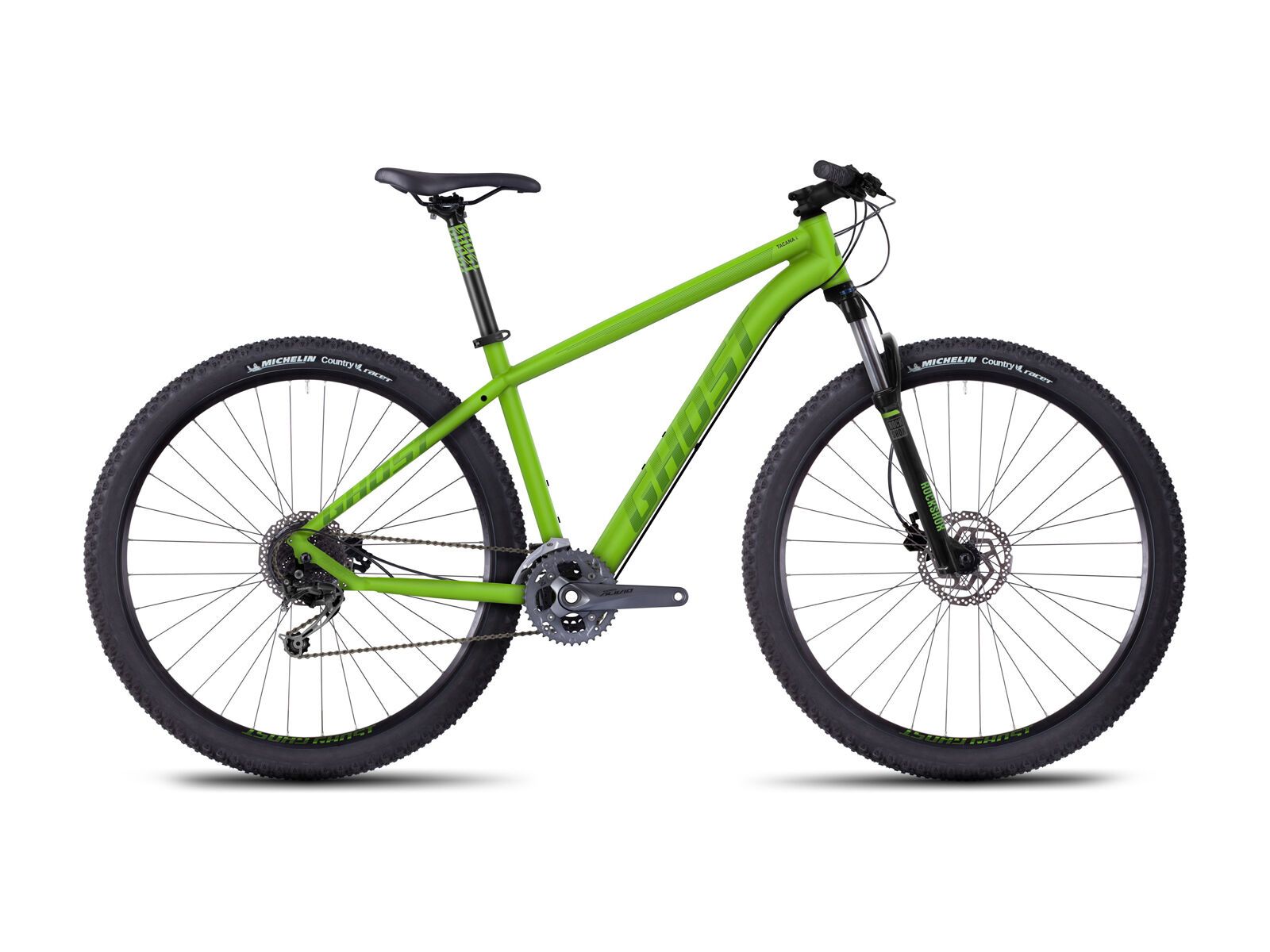*** 2. Wahl *** Ghost Tacana 4 2016, green/black - Mountainbike | Größe M // 46 cm - Bild 1
