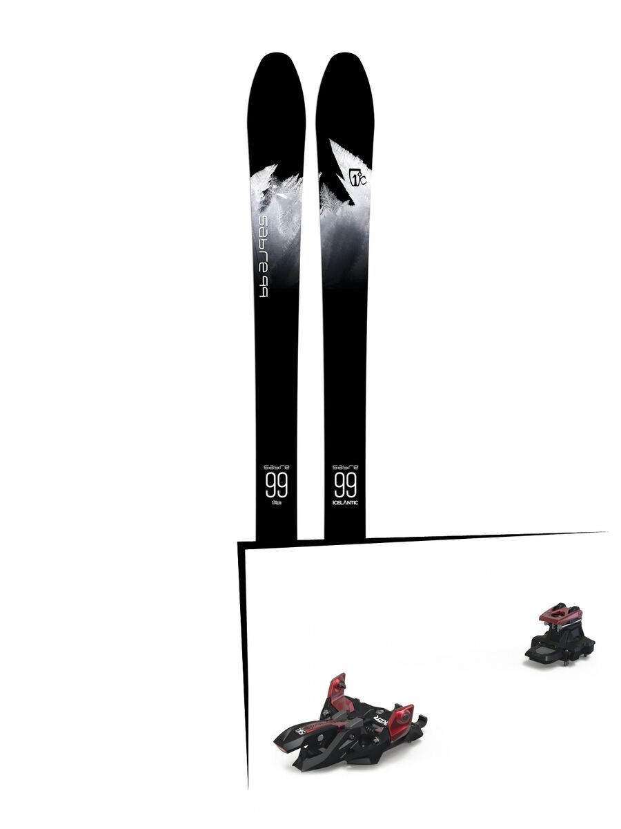 Set: Icelantic Sabre 99 2018 + Marker Alpinist 12 (2319300) - Bild 1