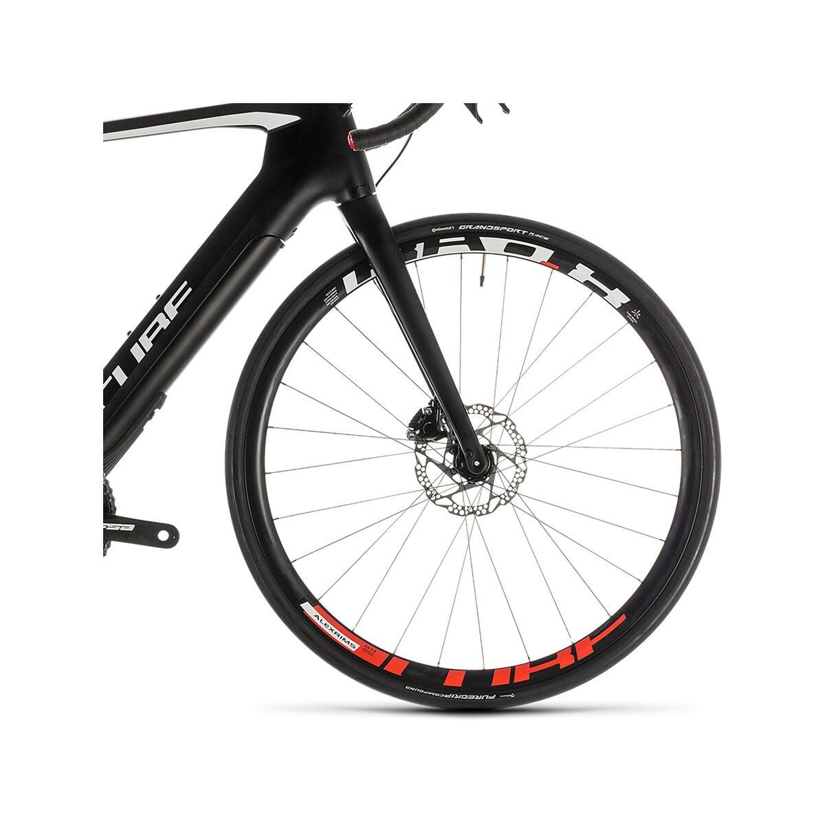 Cube Agree Hybrid C:62 Race Disc, carbon´n´white - Bild 2