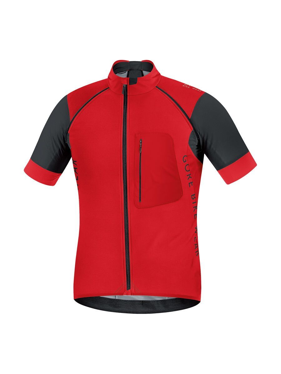 Gore Bike Wear Alp-X Pro Windstopper SO Zip-Off Trikot, red black - Bild 3