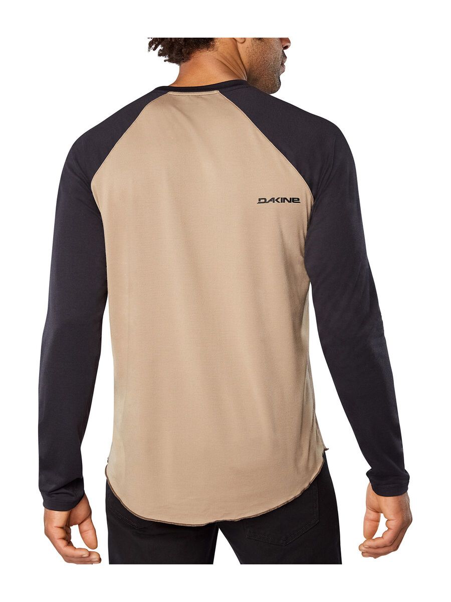 Dakine Dropout L/S Jersey, golden glow/stingray - Bild 4