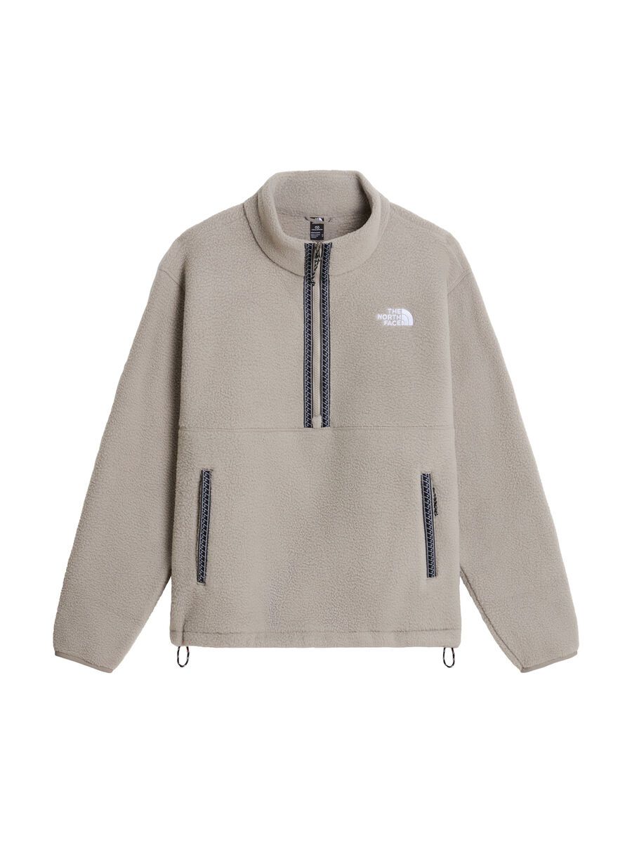 The North Face M TNF Fleeski 1/4 Zip Po, stone slab - Bild 1