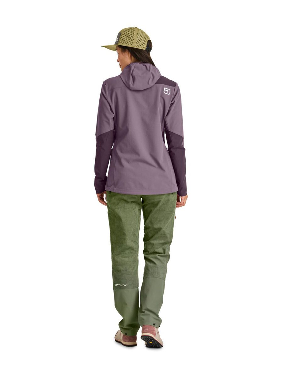 Ortovox Merino Shield Tec Pala Hooded Jacket W, wild berry - Bild 4