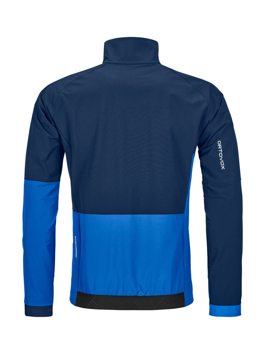 Ortovox Merino Airsolation Punta Berrino Jacket M, deep ocean - Bild 2