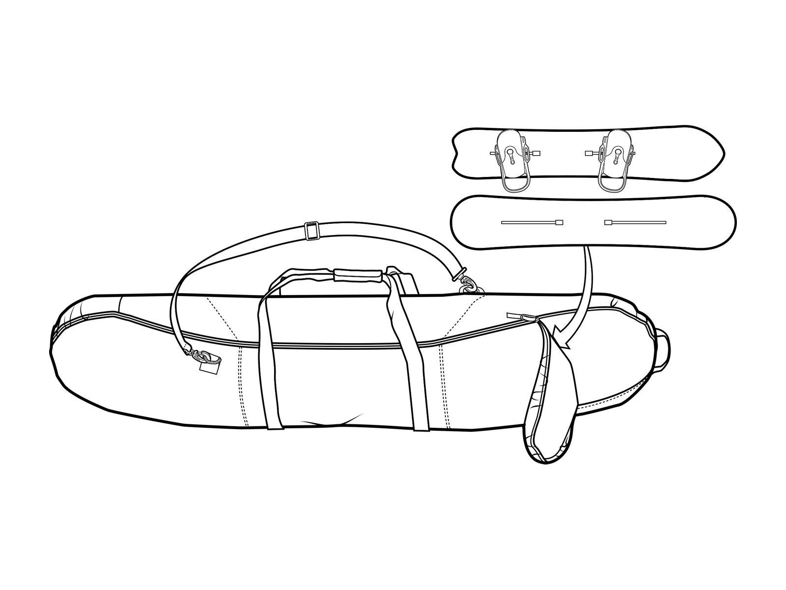 Burton Space Sack, true black - Bild 2