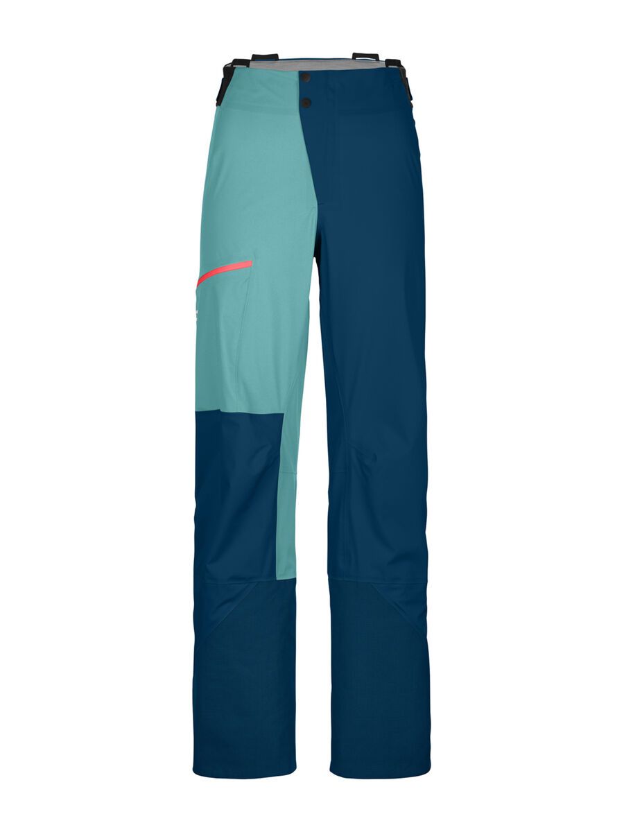 Ortovox 3L Ortler Pants W, petrol blue - Bild 1