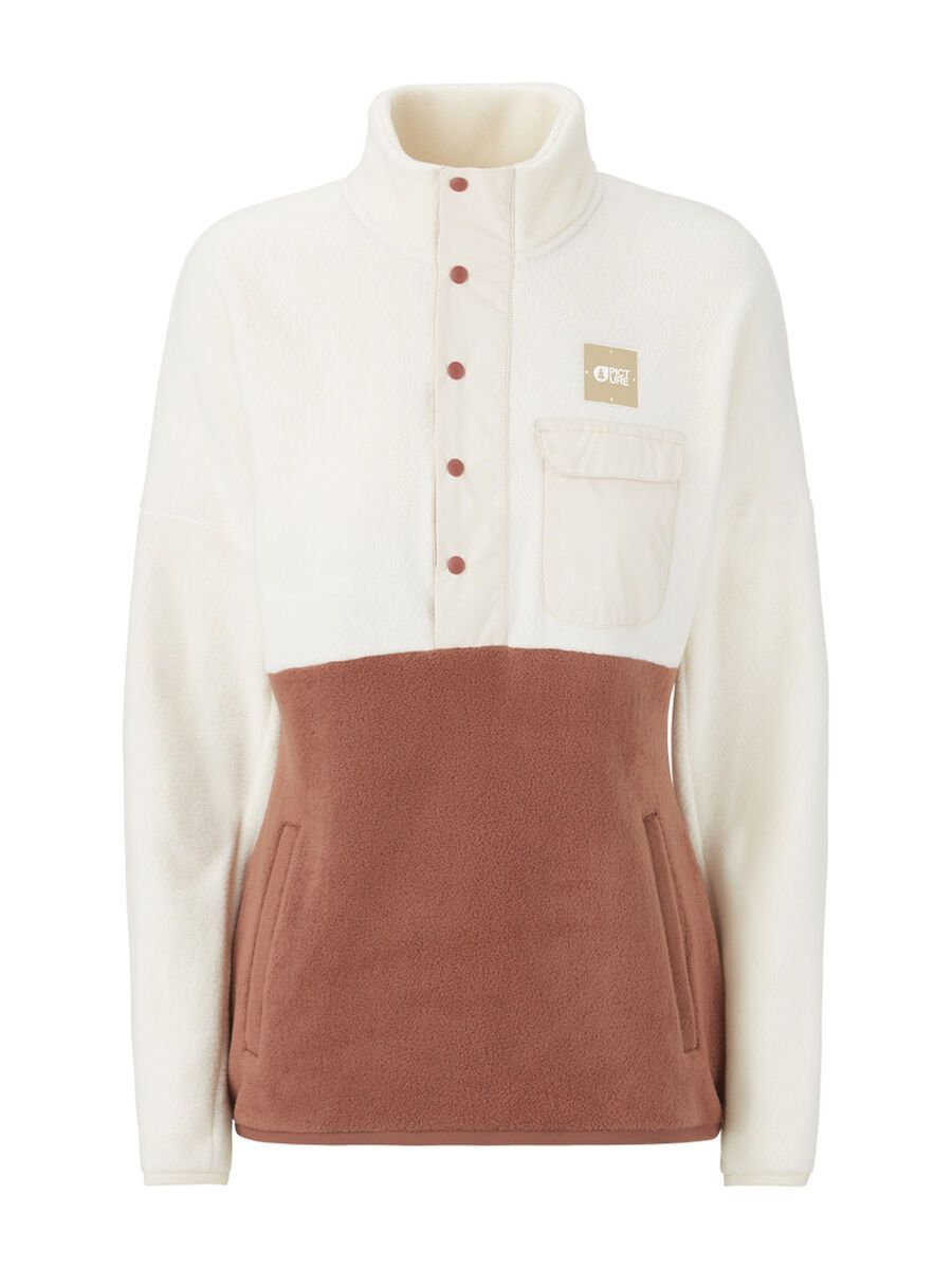 Picture Arcca 1/4 Fleece, smoke white - Bild 1