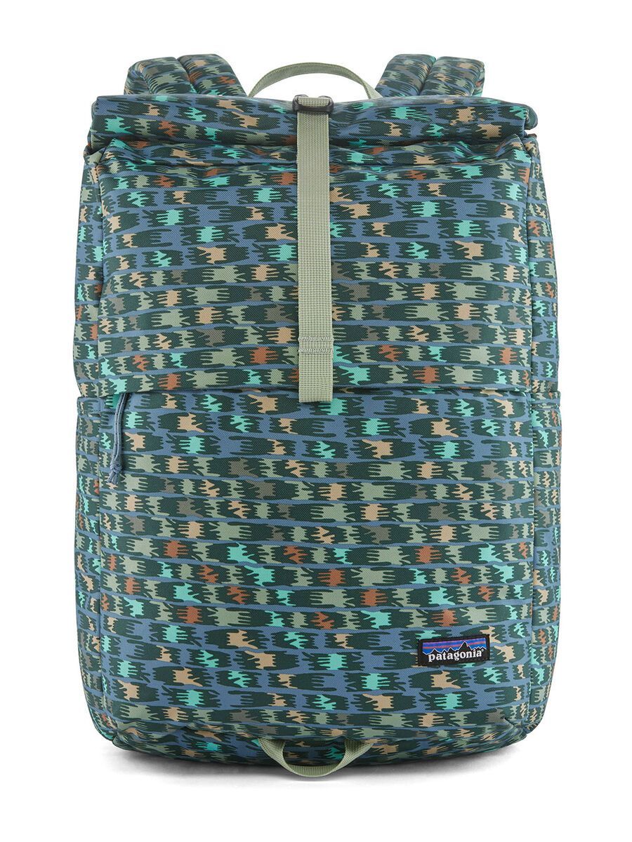 Patagonia Fieldsmith Roll Top Pack, intertwined hands/hemlock green - Bild 1