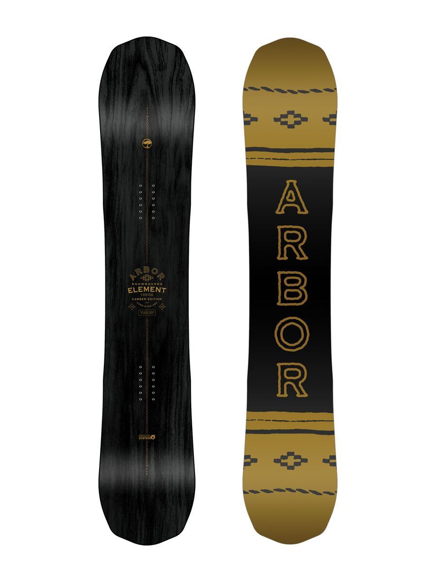 Arbor Element Black Camber Mid Wide - Bild 1