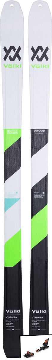 Set: Völkl VTA 80 Lite 2019 + Marker Kingpin 10 black/copper - Bild 1