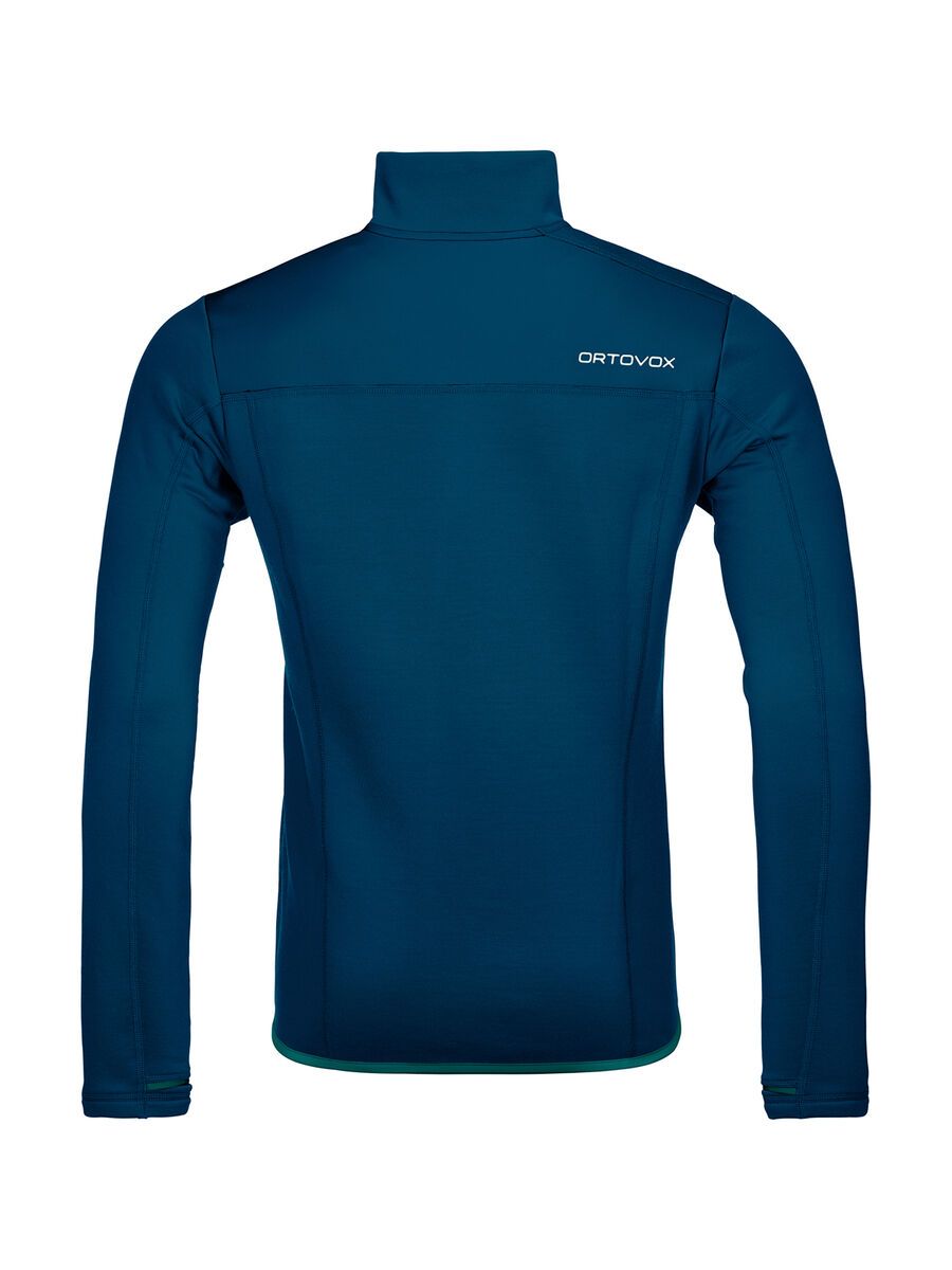 Ortovox Merino Fleece Jacket M, petrol blue - Bild 2