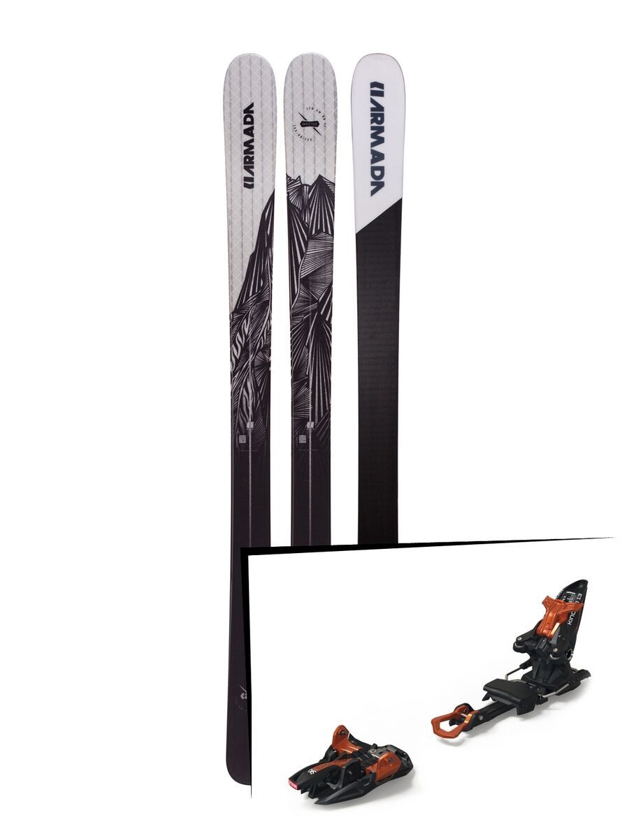 Set: Armada Invictus 99 Ti 2019 + Marker Kingpin 13 black/copper - Bild 1