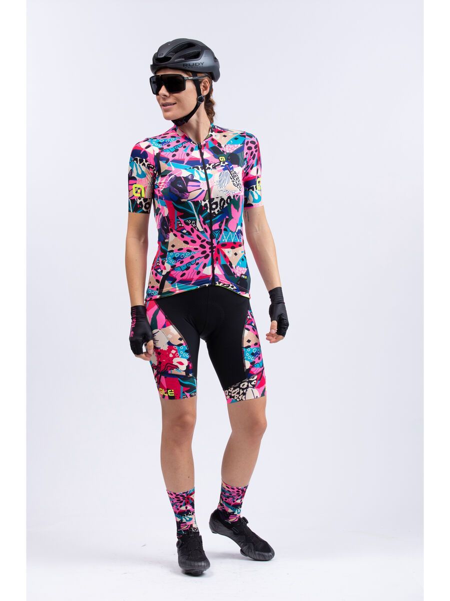 Ale PR-R Kenya Short Sleeve Lady Jersey, fluo pink - Bild 4