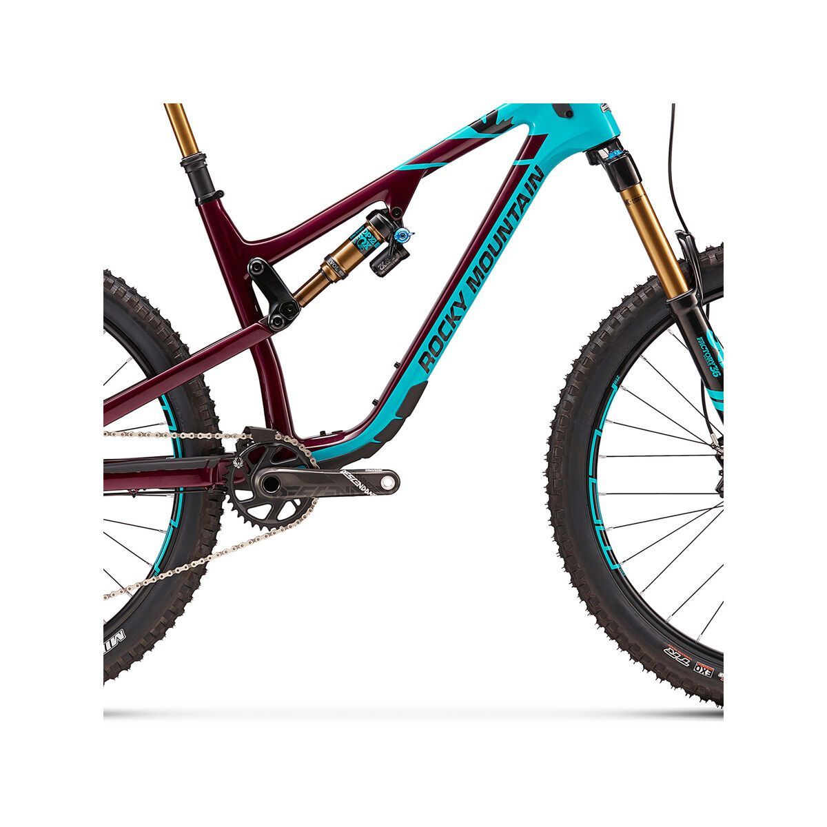 Rocky Mountain Altitude Carbon 90, raining blood/billy ocean/black in black - Bild 4