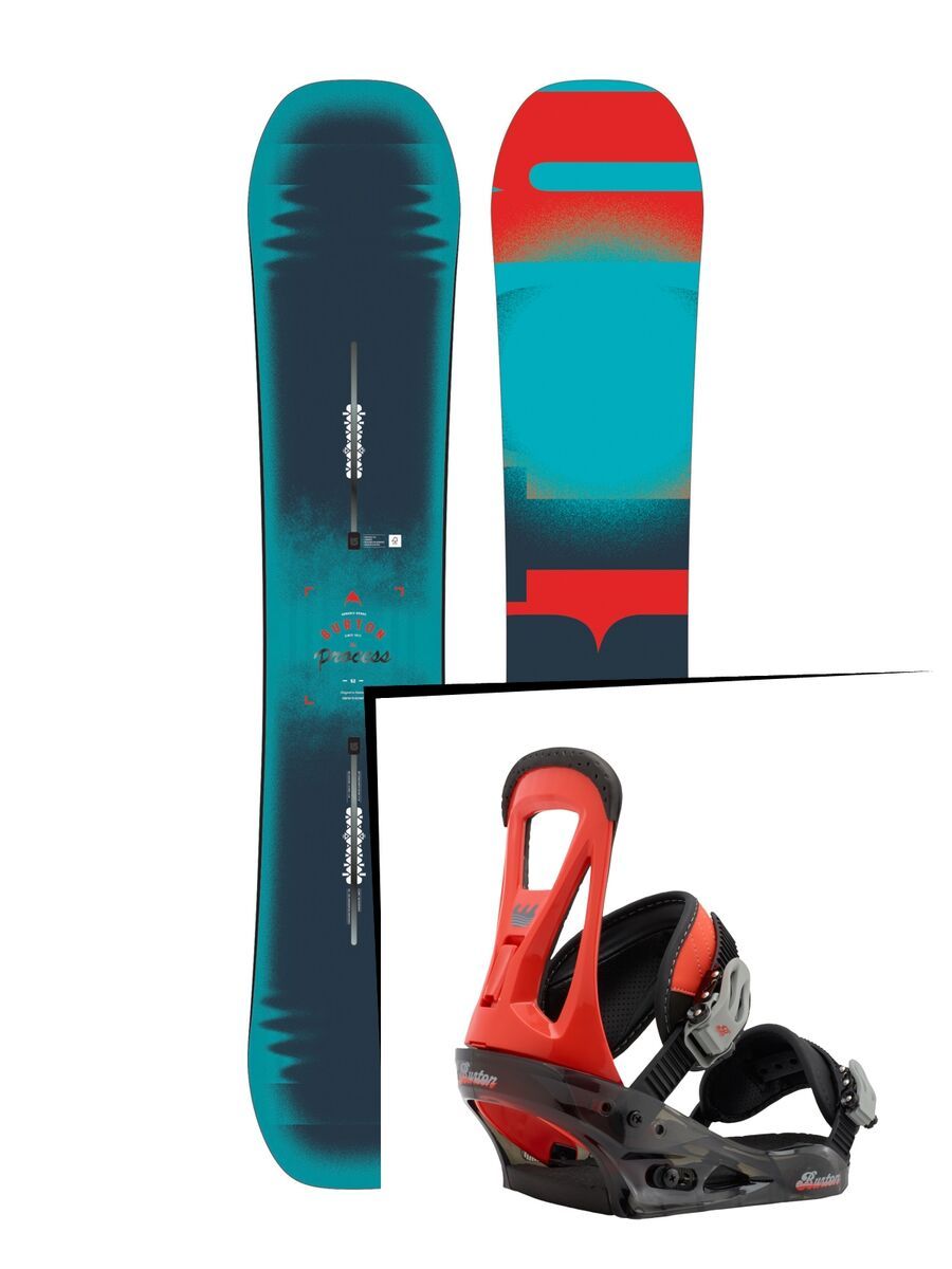 Set: Burton Process 2017 +  Freestyle (1712769S) - Bild 1