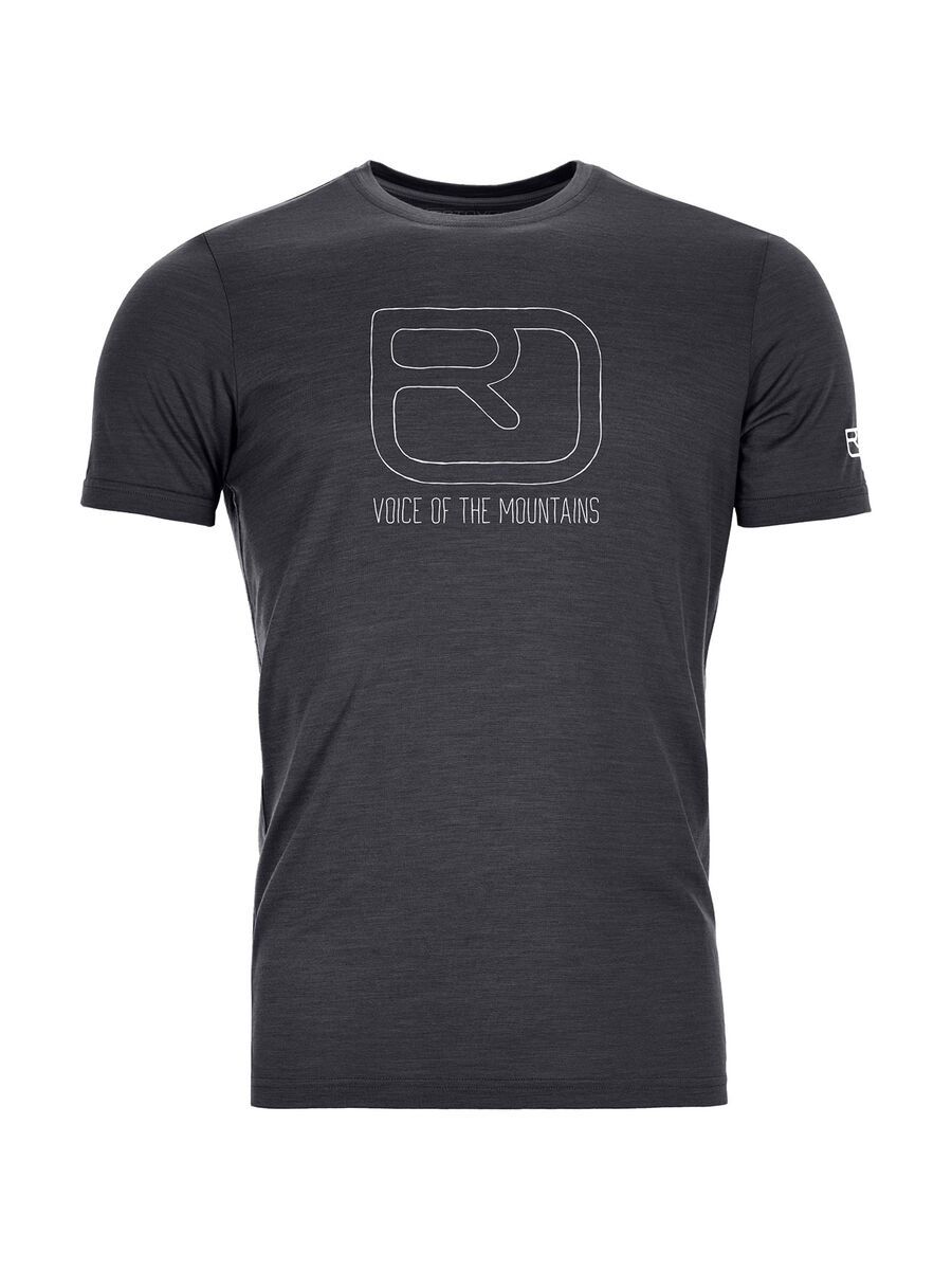 Ortovox 120 Tec Logo T-Shirt M, black steel - Bild 1
